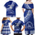 Custom Tupou College Family Matching Off Shoulder Maxi Dress and Hawaiian Shirt Tongan Kupesi Pattern LT05 - Polynesian Pride