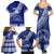 Custom Tupou College Family Matching Summer Maxi Dress and Hawaiian Shirt Tongan Kupesi Pattern LT05 - Polynesian Pride