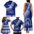 Custom Tupou College Family Matching Tank Maxi Dress and Hawaiian Shirt Tongan Kupesi Pattern LT05 - Polynesian Pride