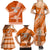 Custom Tailulu College Family Matching Summer Maxi Dress and Hawaiian Shirt Tongan Kupesi Pattern LT05 - Polynesian Pride