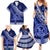 Custom Queen Salote College Family Matching Summer Maxi Dress and Hawaiian Shirt Tongan Kupesi Pattern LT05 - Polynesian Pride