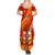 Custom Kolisi Tonga Family Matching Summer Maxi Dress and Hawaiian Shirt Tongan Kupesi Pattern LT05 - Polynesian Pride