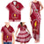 Custom Beulah College Family Matching Tank Maxi Dress and Hawaiian Shirt Tongan Kupesi Pattern LT05 - Polynesian Pride