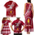 Custom Beulah College Family Matching Tank Maxi Dress and Hawaiian Shirt Tongan Kupesi Pattern LT05 - Polynesian Pride