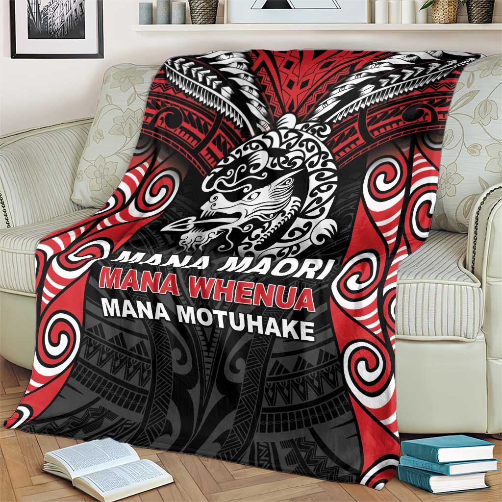 Aotearoa Mana Maori Blanket Toitu Te Tiriti LT05 - Polynesian Pride