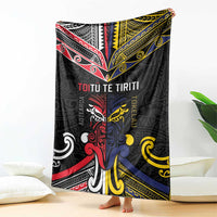 Tokelau And Aotearoa Blanket Together For Te Tiriti O Waitangi LT05 - Polynesian Pride