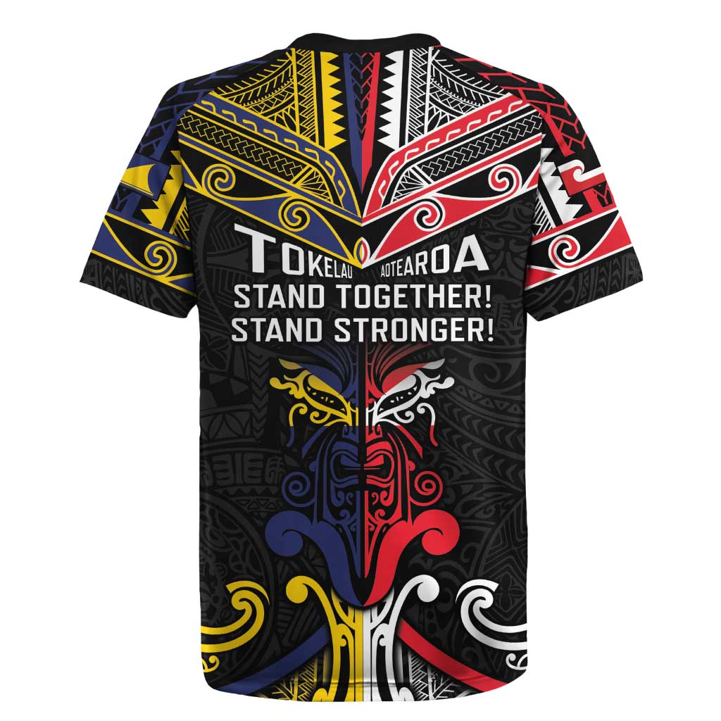 Tokelau And Aotearoa Rugby Jersey Together For Te Tiriti O Waitangi LT05 - Polynesian Pride