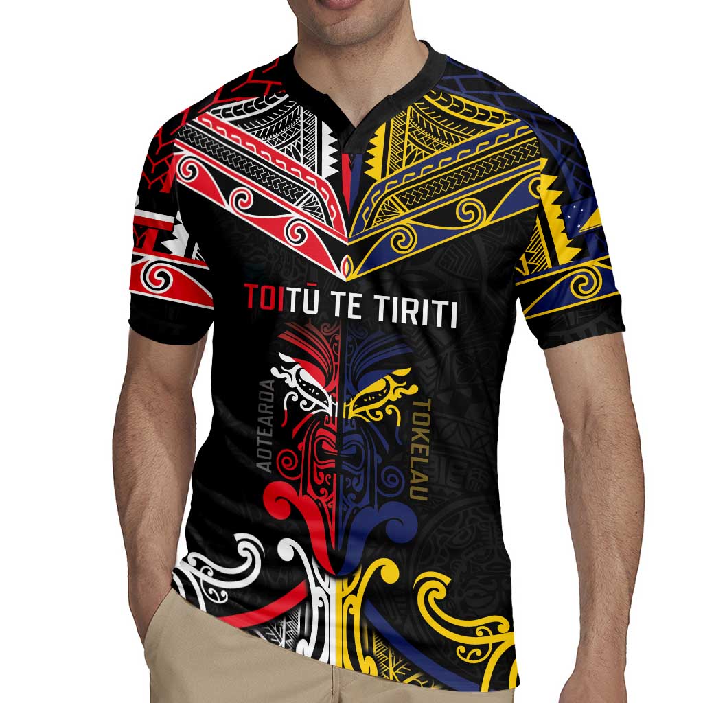 Tokelau And Aotearoa Rugby Jersey Together For Te Tiriti O Waitangi LT05 - Polynesian Pride