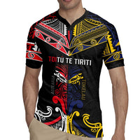Tokelau And Aotearoa Rugby Jersey Together For Te Tiriti O Waitangi LT05 - Polynesian Pride