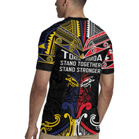 Tokelau And Aotearoa Rugby Jersey Together For Te Tiriti O Waitangi LT05 - Polynesian Pride