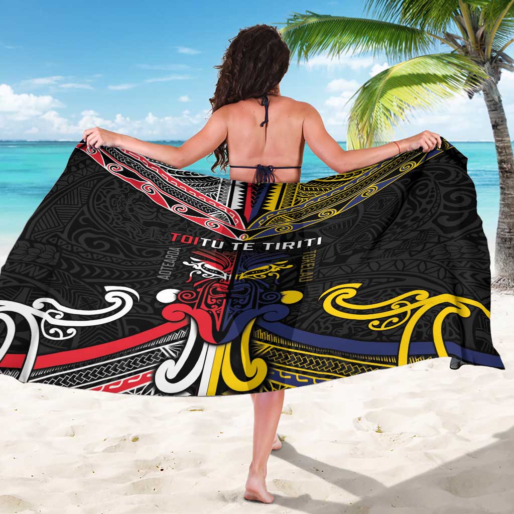 Tokelau And Aotearoa Sarong Together For Te Tiriti O Waitangi LT05 - Polynesian Pride