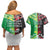 Cook Islands And Aotearoa Couples Matching Off Shoulder Short Dress and Hawaiian Shirt Together For Te Tiriti O Waitangi