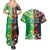 Cook Islands And Aotearoa Couples Matching Summer Maxi Dress and Hawaiian Shirt Together For Te Tiriti O Waitangi