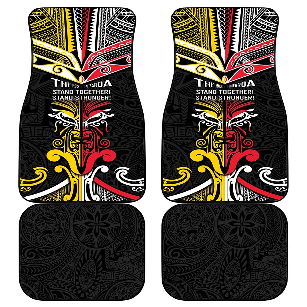 Niue And Aotearoa Car Mats Together For Te Tiriti O Waitangi LT05 - Polynesian Pride