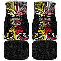 Niue And Aotearoa Car Mats Together For Te Tiriti O Waitangi LT05 - Polynesian Pride