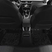 Niue And Aotearoa Car Mats Together For Te Tiriti O Waitangi LT05 Set 2pcs - Back Black - Polynesian Pride