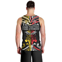 Niue And Aotearoa Men Tank Top Together For Te Tiriti O Waitangi LT05 - Polynesian Pride