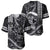 Hawaii Ikaika Warrior Helmet Baseball Jersey Black Tribal Tattoo