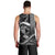 Hawaii Ikaika Warrior Helmet Men Tank Top Black Tribal Tattoo