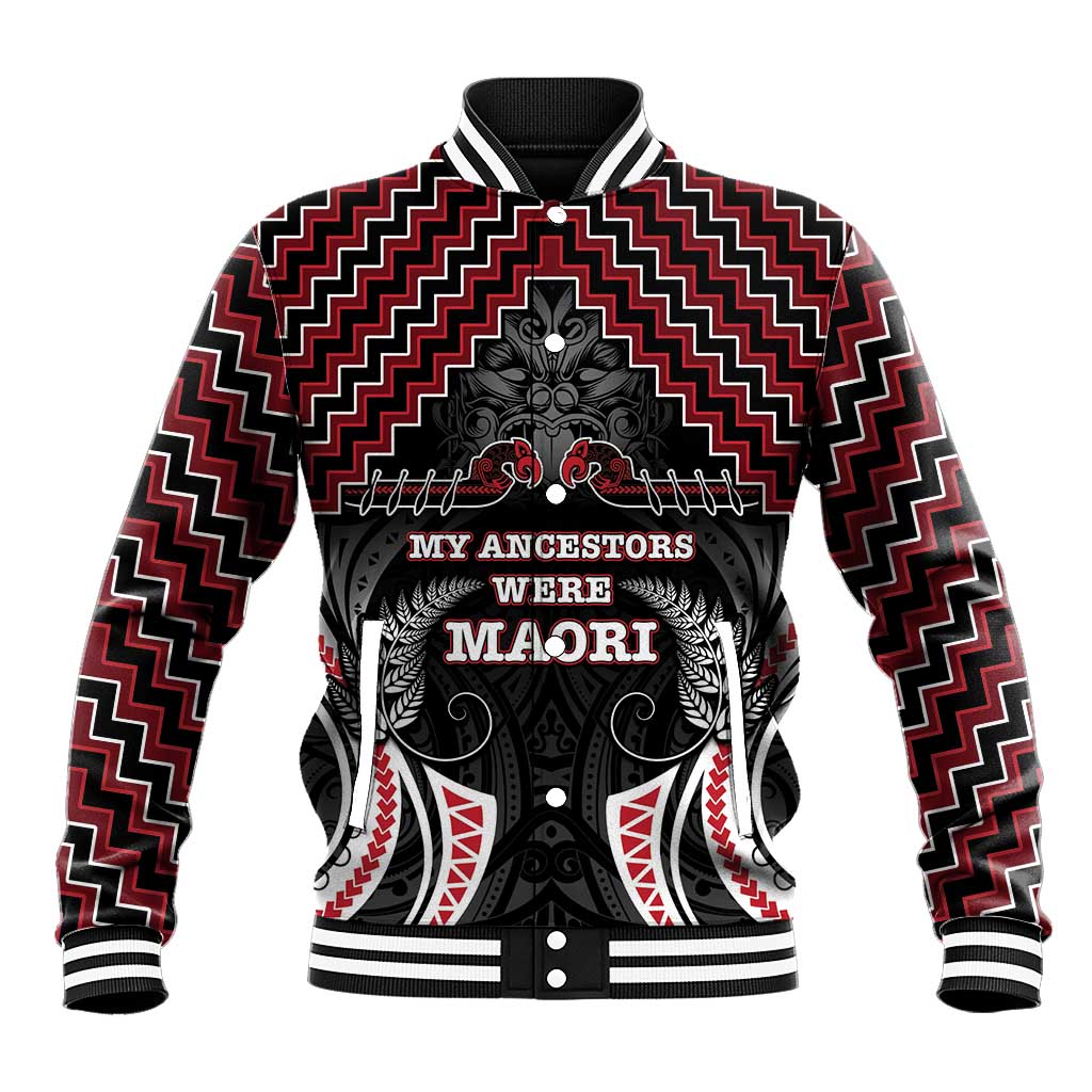 Aotearoa Baseball Jacket Proud To Be Maori