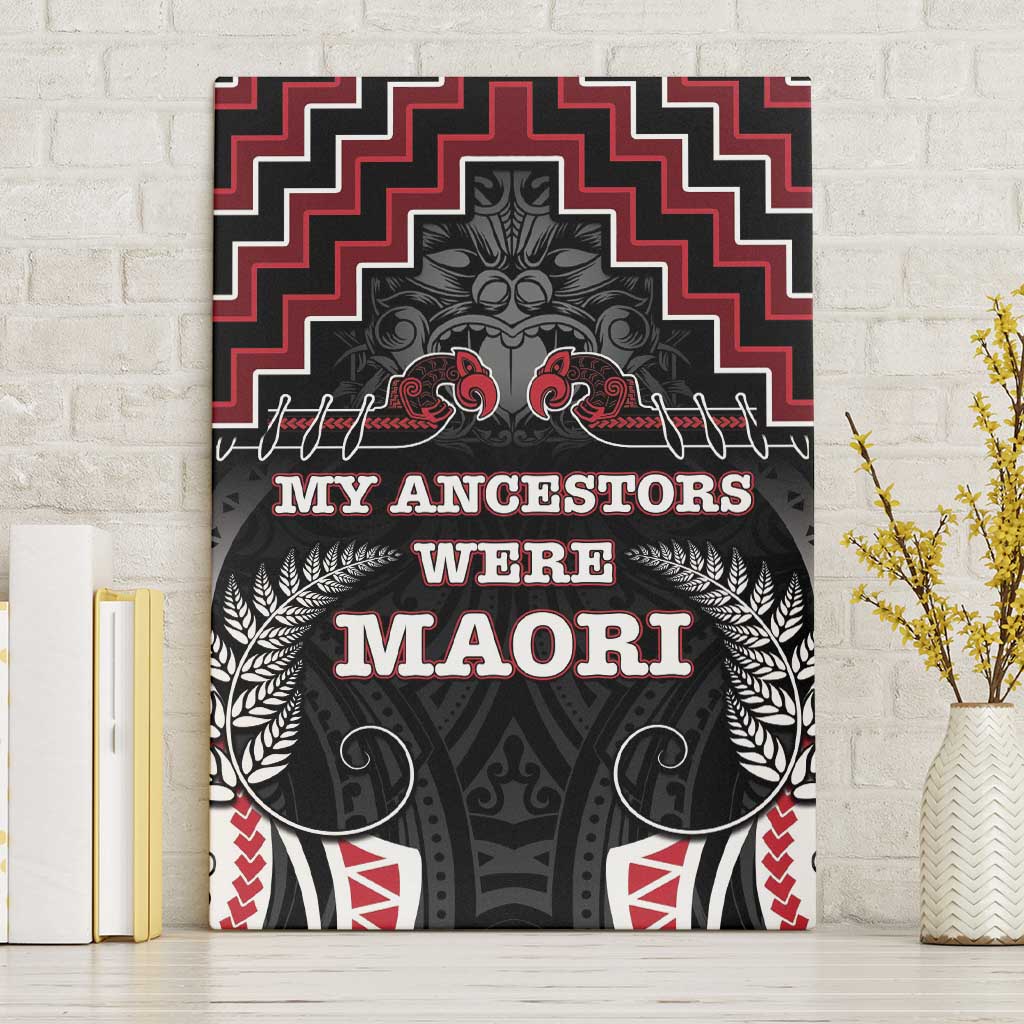 Aotearoa Canvas Wall Art Proud To Be Maori