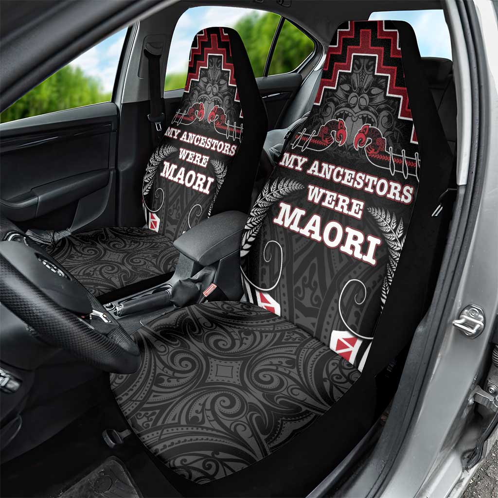 Aotearoa Car Seat Cover Proud To Be Maori LT05 - Polynesian Pride