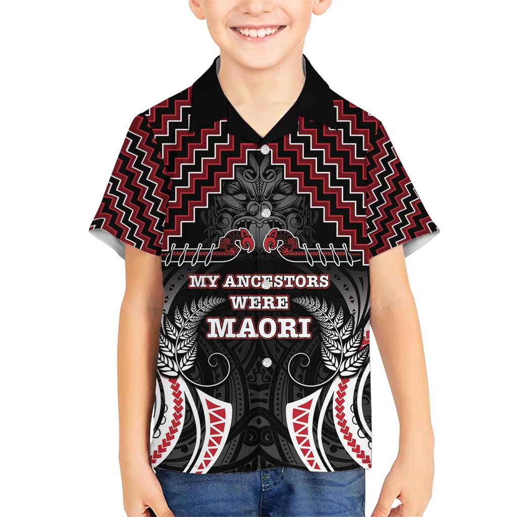 Aotearoa Kid Hawaiian Shirt Proud To Be Maori