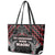 Aotearoa Leather Tote Bag Proud To Be Maori