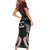 Aotearoa Short Sleeve Bodycon Dress Proud To Be Maori