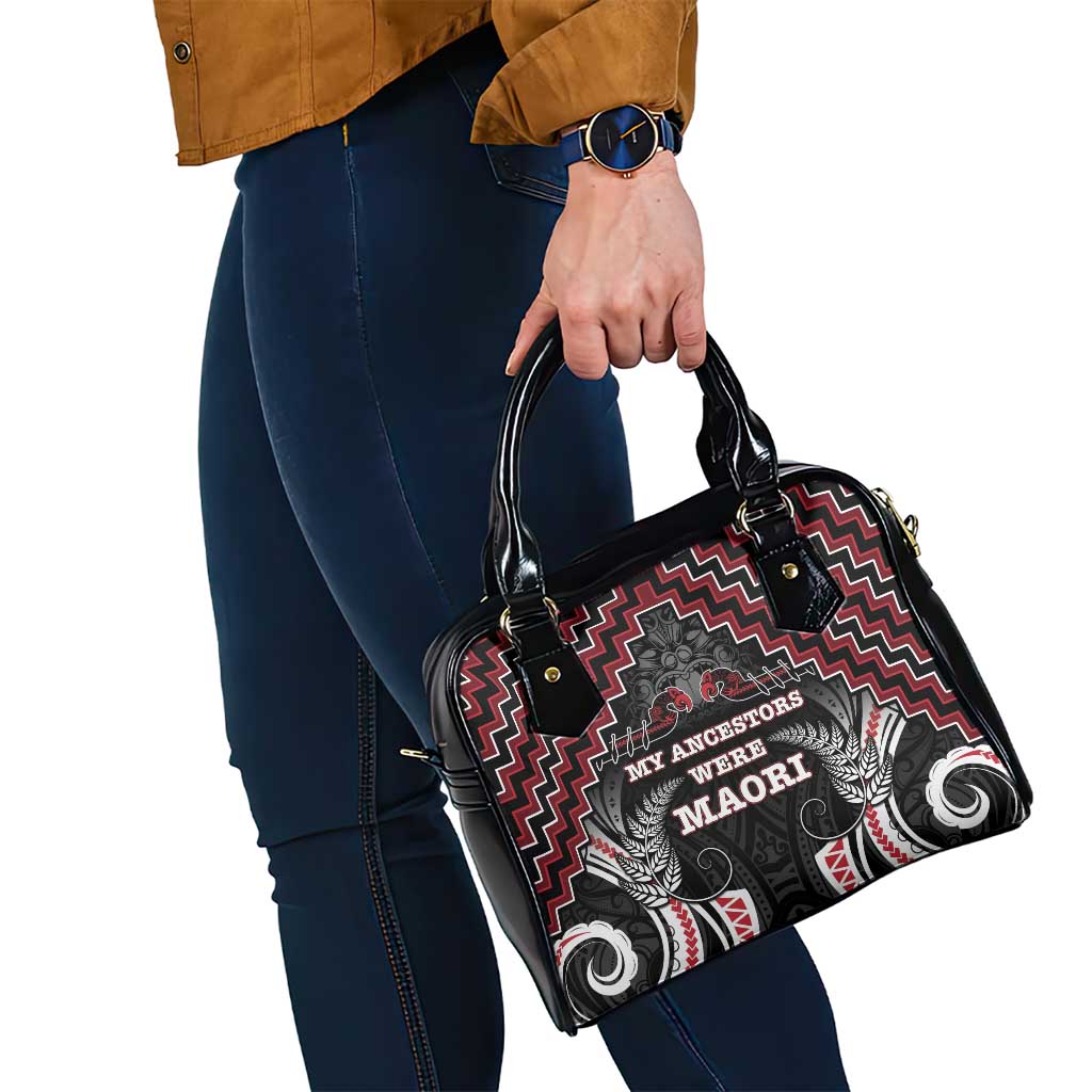 Aotearoa Shoulder Handbag Proud To Be Maori LT05 - Polynesian Pride