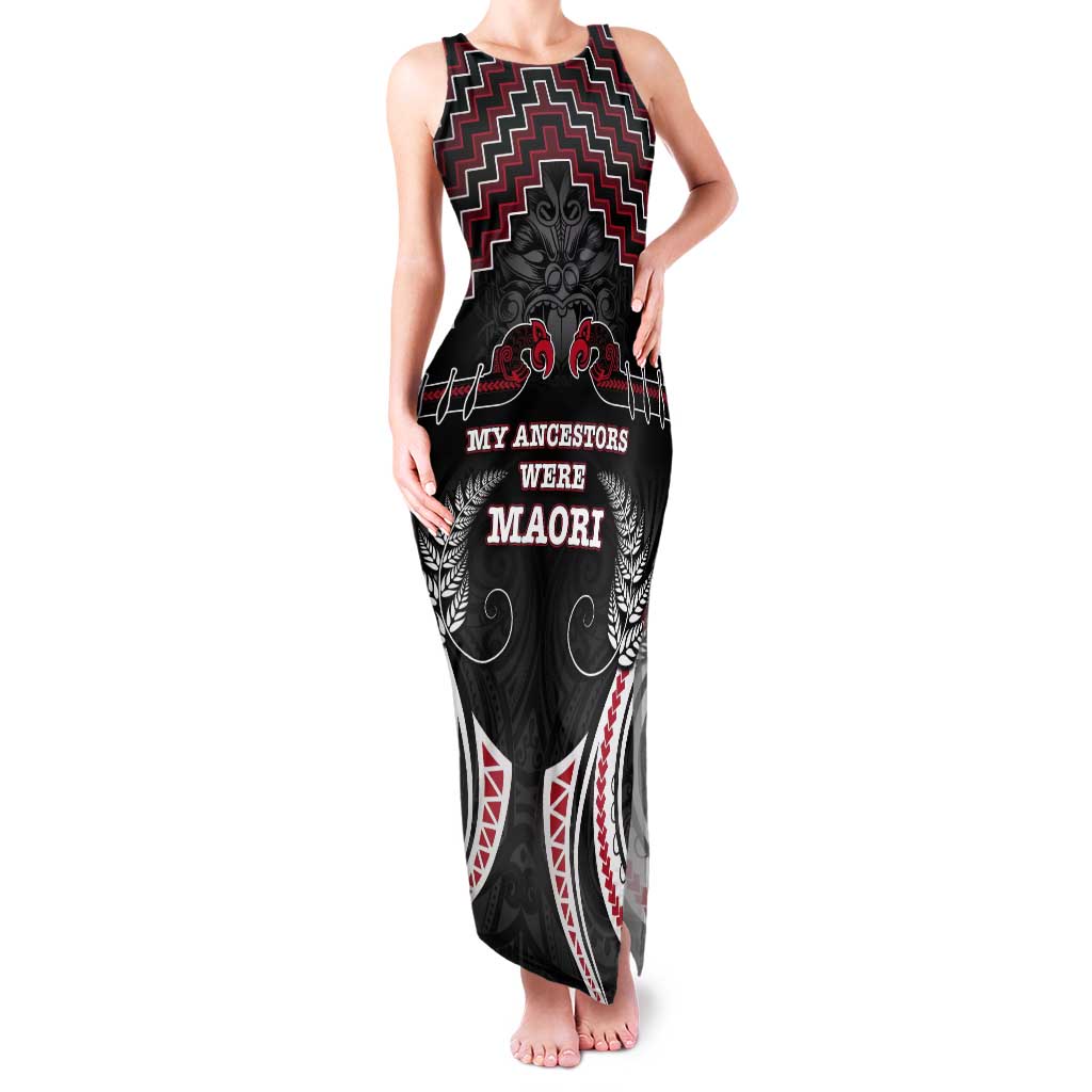 Aotearoa Tank Maxi Dress Proud To Be Maori