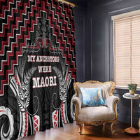 Aotearoa Window Curtain Proud To Be Maori LT05 - Polynesian Pride