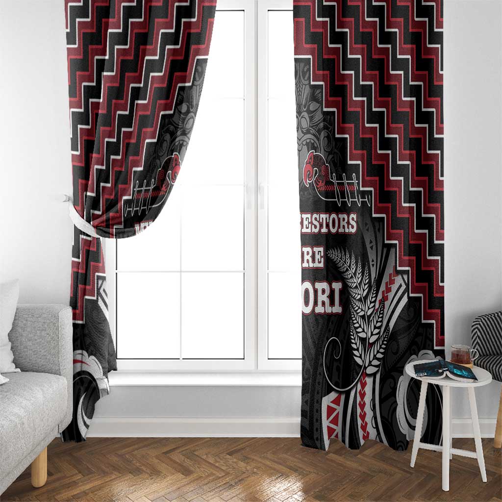 Aotearoa Window Curtain Proud To Be Maori LT05 - Polynesian Pride