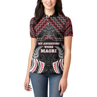 Aotearoa Women Polo Shirt Proud To Be Maori LT05 - Polynesian Pride