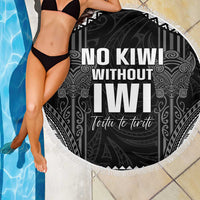 Aotearoa Toitu Te Tiriti Beach Blanket No Kiwi Without Iwi LT05 - Polynesian Pride