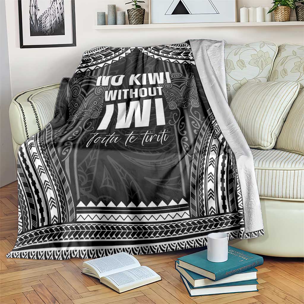 Aotearoa Toitu Te Tiriti Blanket No Kiwi Without Iwi