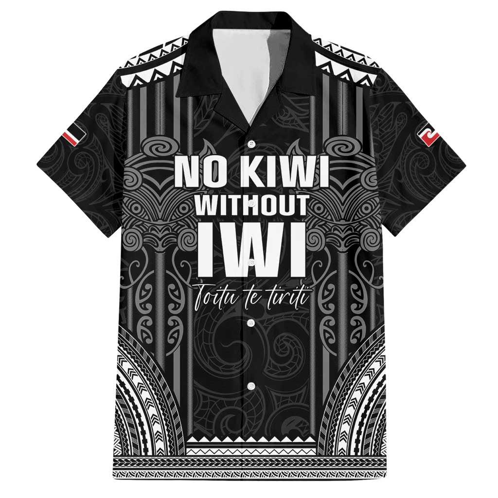 Aotearoa Toitu Te Tiriti Hawaiian Shirt No Kiwi Without Iwi