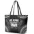 Aotearoa Toitu Te Tiriti Leather Tote Bag No Kiwi Without Iwi