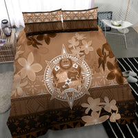 Tonga Emancipation Day Bedding Set Tongan Kupesi Ngatu Pattern Vintage Style LT05 - Polynesian Pride