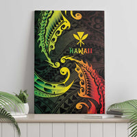 AAPI Heritage Month Canvas Wall Art Kanaka Maoli Polynesian Tribal Wave LT05 - Polynesian Pride