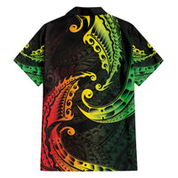 AAPI Heritage Month Hawaiian Shirt Kanaka Maoli Polynesian Tribal Wave LT05 - Polynesian Pride