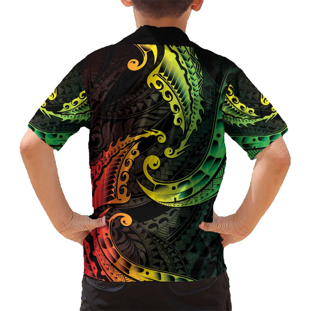 AAPI Heritage Month Hawaiian Shirt Kanaka Maoli Polynesian Tribal Wave LT05 - Polynesian Pride