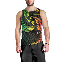 AAPI Heritage Month Men Tank Top Kanaka Maoli Polynesian Tribal Wave LT05 - Polynesian Pride