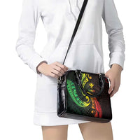 AAPI Heritage Month Shoulder Handbag Kanaka Maoli Polynesian Tribal Wave LT05 - Polynesian Pride