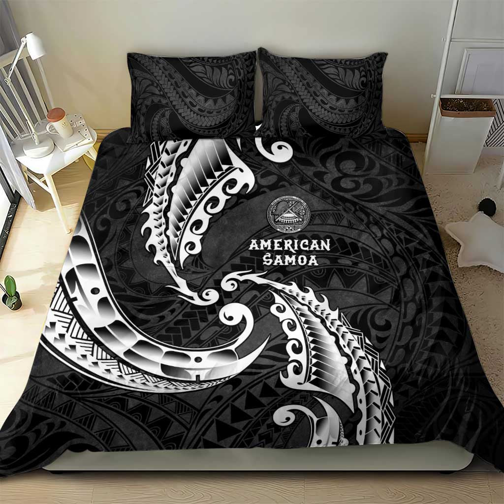 AAPI Heritage Month Bedding Set American Samoa Polynesian Tribal Wave LT05 - Polynesian Pride