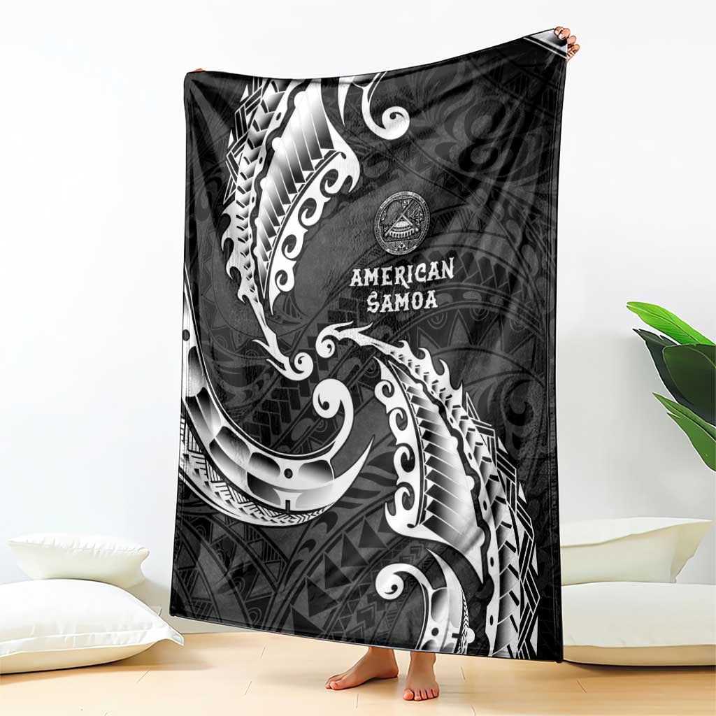 AAPI Heritage Month Blanket American Samoa Polynesian Tribal Wave LT05 - Polynesian Pride