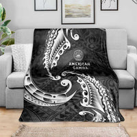 AAPI Heritage Month Blanket American Samoa Polynesian Tribal Wave LT05 - Polynesian Pride