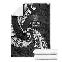 AAPI Heritage Month Blanket American Samoa Polynesian Tribal Wave LT05 - Polynesian Pride