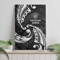 AAPI Heritage Month Canvas Wall Art American Samoa Polynesian Tribal Wave LT05 - Polynesian Pride