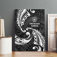 AAPI Heritage Month Canvas Wall Art American Samoa Polynesian Tribal Wave LT05 - Polynesian Pride